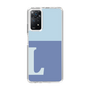 Slim Protection Case［ Original - initial two tone - L blue ］