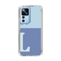 Slim Protection Case［ Original - initial two tone - L blue ］