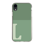 Slim Protection Case［ Original - initial two tone - L green ］