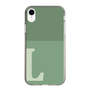 Slim Protection Case［ Original - initial two tone - L green ］