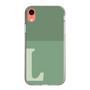 Slim Protection Case［ Original - initial two tone - L green ］