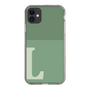 Slim Protection Case［ Original - initial two tone - L green ］