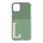 Slim Protection Case［ Original - initial two tone - L green ］