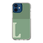 Slim Protection Case［ Original - initial two tone - L green ］