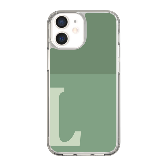Slim Protection Case［ Original - initial two tone - L green ］