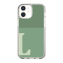 Slim Protection Case［ Original - initial two tone - L green ］