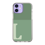 Slim Protection Case［ Original - initial two tone - L green ］