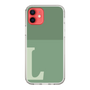 Slim Protection Case［ Original - initial two tone - L green ］