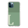 Slim Protection Case［ Original - initial two tone - L green ］