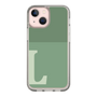 Slim Protection Case［ Original - initial two tone - L green ］