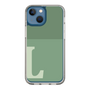 Slim Protection Case［ Original - initial two tone - L green ］