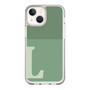 Slim Protection Case［ Original - initial two tone - L green ］