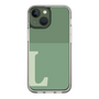 Slim Protection Case［ Original - initial two tone - L green ］
