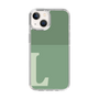 Slim Protection Case［ Original - initial two tone - L green ］