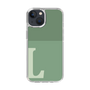 Slim Protection Case［ Original - initial two tone - L green ］
