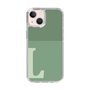 Slim Protection Case［ Original - initial two tone - L green ］