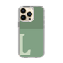 Slim Protection Case［ Original - initial two tone - L green ］