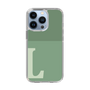 Slim Protection Case［ Original - initial two tone - L green ］
