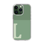 Slim Protection Case［ Original - initial two tone - L green ］