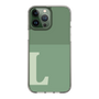 Slim Protection Case［ Original - initial two tone - L green ］