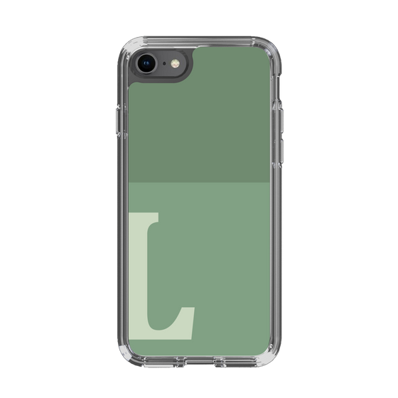 Slim Protection Case［ Original - initial two tone - L green ］
