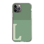 Slim Protection Case［ Original - initial two tone - L green ］