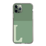 Slim Protection Case［ Original - initial two tone - L green ］