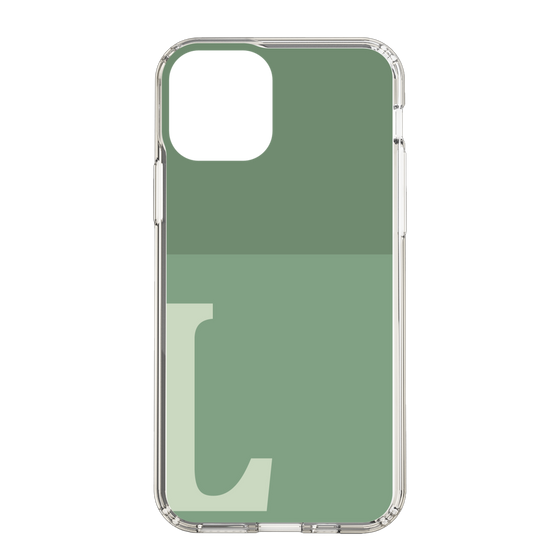 Slim Protection Case［ Original - initial two tone - L green ］
