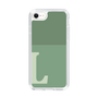 Slim Protection Case［ Original - initial two tone - L green ］