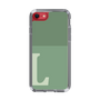 Slim Protection Case［ Original - initial two tone - L green ］