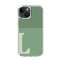 Slim Protection Case［ Original - initial two tone - L green ］