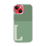 Slim Protection Case［ Original - initial two tone - L green ］