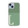 Slim Protection Case［ Original - initial two tone - L green ］