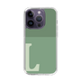 Slim Protection Case［ Original - initial two tone - L green ］