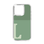 Slim Protection Case［ Original - initial two tone - L green ］