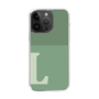 Slim Protection Case［ Original - initial two tone - L green ］