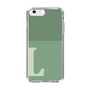 Slim Protection Case［ Original - initial two tone - L green ］