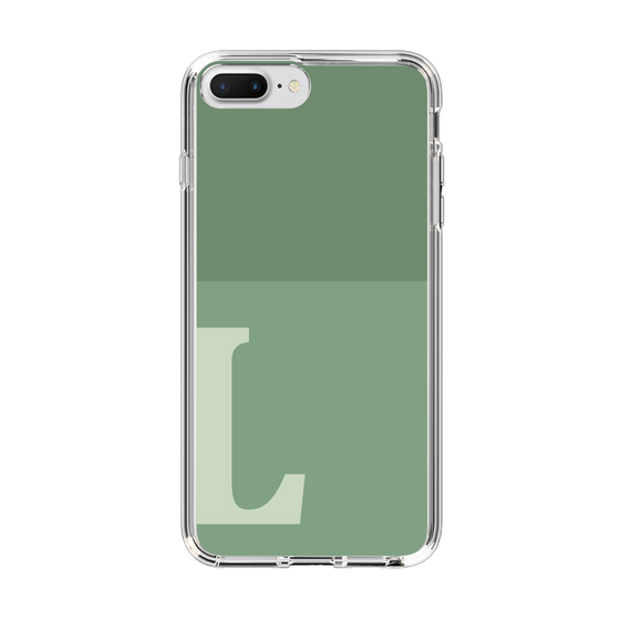 Slim Protection Case［ Original - initial two tone - L green ］