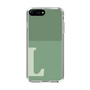 Slim Protection Case［ Original - initial two tone - L green ］
