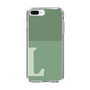 Slim Protection Case［ Original - initial two tone - L green ］