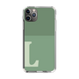 Slim Protection Case［ Original - initial two tone - L green ］