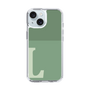Slim Protection Case［ Original - initial two tone - L green ］