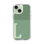 Slim Protection Case［ Original - initial two tone - L green ］