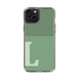 Slim Protection Case［ Original - initial two tone - L green ］