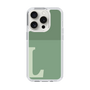 Slim Protection Case［ Original - initial two tone - L green ］
