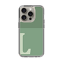 Slim Protection Case［ Original - initial two tone - L green ］