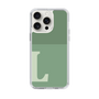Slim Protection Case［ Original - initial two tone - L green ］