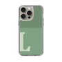 Slim Protection Case［ Original - initial two tone - L green ］