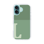 Slim Protection Case［ オリジナル - initial two tone - L green ］