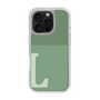 Slim Protection Case［ オリジナル - initial two tone - L green ］